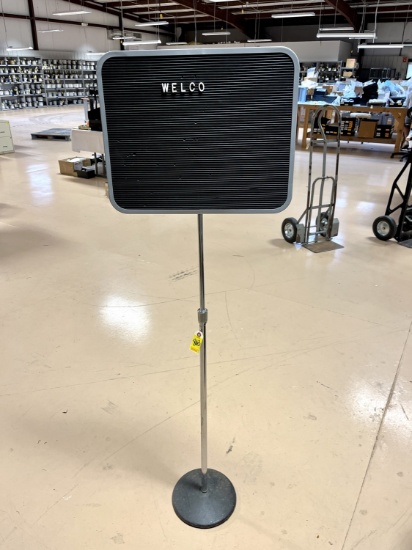 Metal Quartet Sign Stand