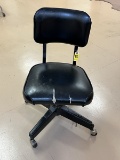 B- Vinyl Four point Caster Office Chair