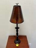B- Metal Base Desk Lamp With Shade