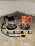 Bunn 2 Burner with 2 Extra Pots