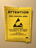 ESD Control Area Poster