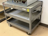 B- Metal Three Tier Cart**No Inventory Conveys**