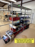 Assorted Tools Boxes, Tape Dispensers, Safety Glasses, Earplugs, Etc.
