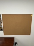 Wood Frame Cork Message Board