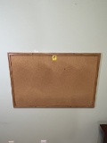 B- Wooden Frame Corl Message Board**Bring Tools To Remove**