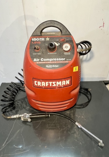 CW- Craftsman Air Compressor, 150 PSI, 1.5 Gallon