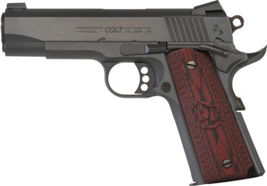 COLT COMBAT COMMANDER .45ACP FS 8-SHOT BLUED G10 GRIPS  Item Number: G04940XE  NEW IN BOX