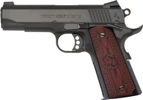 COLT LW COMMANDER .45ACP 8-SHOT BLUED G10 GRIPS  Item Number: G04840XE  New In Box, 29.4 oz