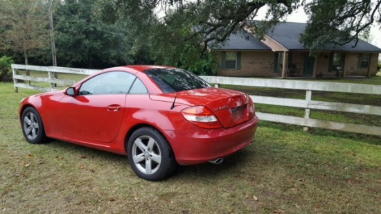 2008 Mercedes Benz, CLK280 hard top Convertible, 108,000 miles, starts, runs and drives as it should