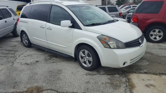 2008 Nissan Quest with 165k miles, 3.5L V6 one of best engines ever made, smooth, Front Wheel Drive