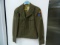 U.S. Field Jacket, Wool OD, Size 36R, Estate Find. We Will Ship, WWII 2nd Armored Division