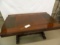 Very Nice 1930's Refractory Library Table that opens up to Dining Table, 60