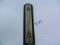 Vintage ART DECO  Wooden Thermometer, 7.75