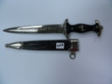 NAZI SS Enlisted Man's Dagger [Late Model] - RZM M7/14 We Will Ship, Estate Find! WWII
