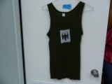 Bundeswehr tank top, made in Israel, 100% cotton, Size Large, We Will Ship, Federal Defense of W.