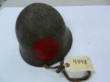 World War II Japanese Helmet, estate find, writing on inside, lots of wear, we will ship