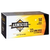 One Thousand (1000) Rounds Armscor 22 Long Rifle Ammo 40 Grain Standard Velocity Soft Point