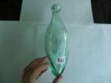 Circa 1850 Jewsbury & Brown Mineral Water/Soda Torpedo Bottle, Super Estate Find. We Will Ship.