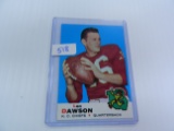 1969 Topps Football # 20 LEN DAWSON, QB of the K.C. Chiefs 1960's