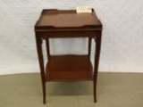 1940's Mahogany Side Table, 17.5