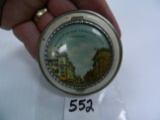 Vintage Lady's Compact Powder, Souvenir of Chinatown, San Francisco, California, 1940's, We Ship It