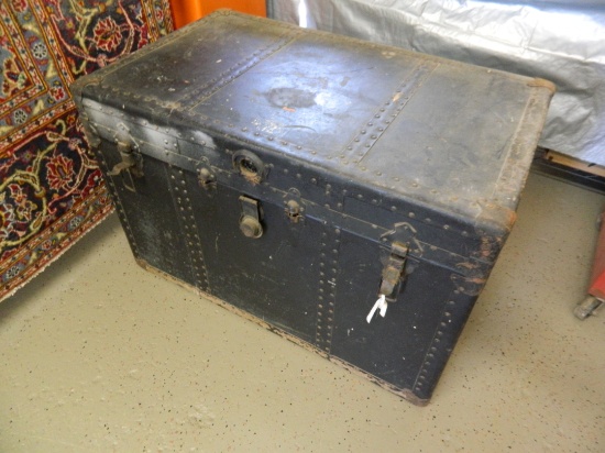 Old Trunk, 24"x36"x32", NO SHIPPING, PICK-UP ONLY!