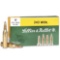 ONE HUNDRED ROUNDS, Sellier & Bellot Rifle Ammuntion SB243A, 243 Winchester, Soft Point, 100GRAIN