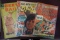 Three Vintage Comics All One Money: 10 cent Beetle Bailey (hole punched top) #22 1959, Bobby Sherman