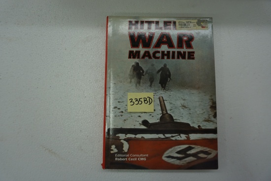 Hitler's War Machine, hardback with jacket, 9"x12", printed in 1996