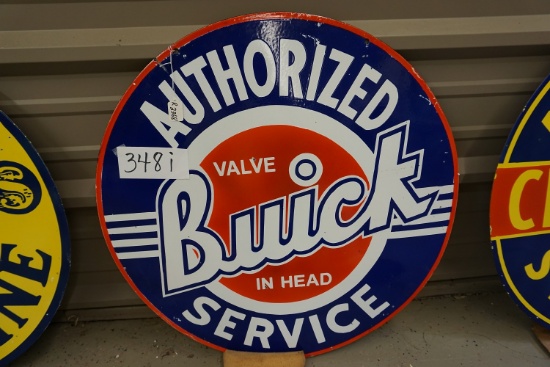 Buick Authorized Service, 30" Double Sided, $79 Shipping