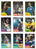 Lot of (9) Near Mint 1980-81 Topps Basketball Cards
