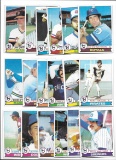 Huge lot of (40) 1979 Topps Baseball Cards