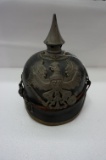 German Pickelhaube, believed to be ca. 1900, wondeful estate find! officer's, with liner