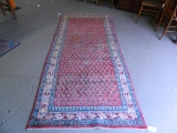 Hand Knotted Persian Rug: 4'2