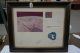 Christian Flag Flown on Skylab 4, Astronaut Original Autographs incl Carr, Gibson & Pogue, $39 shpg