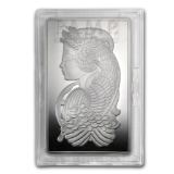 5 oz .999 Silver Bar - PAMP Suisse, Fortuna. highly sought after bringing $10 over spot per ounce