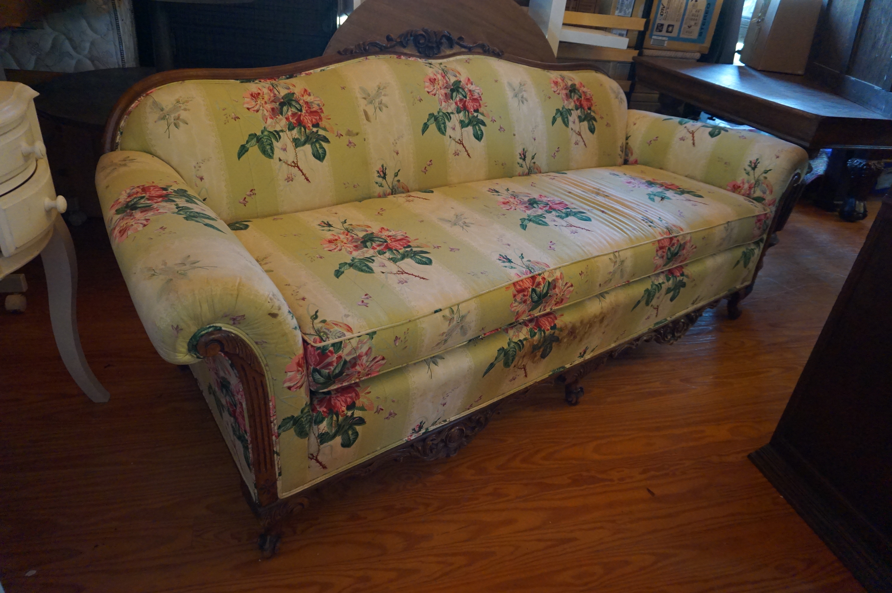 American Depression Upholstered Sofa 1920 S 1930 S Some