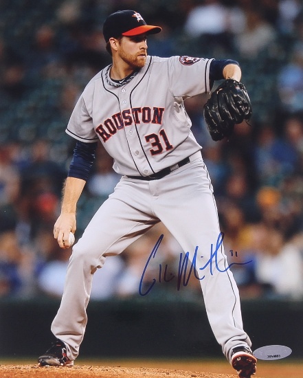 Collin McHugh Signed Astros 8x10 Photo (TriStar Hologram)