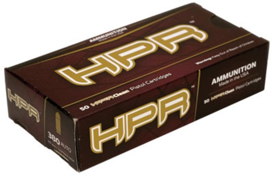 HPR HyperClean Rifle Ammunition 223075BTHP, 223 Remington, Boat Tail Hollow Point (HP) 75 GR, 50 Rd