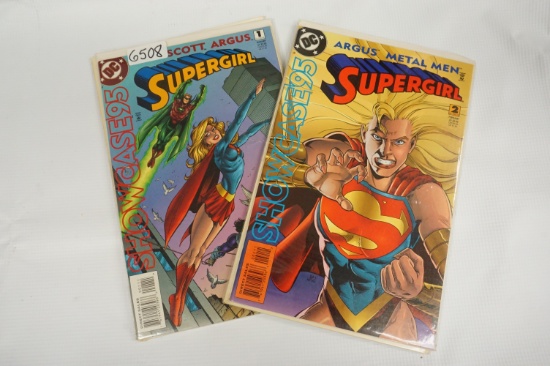 Showcase '95 #1 & #2 showcasing Supergirl