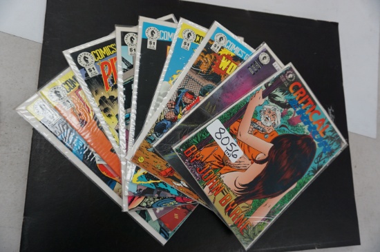 Collection of Ten (10) Dark Horse Comics, All For One Money: Critical Error, Catalyst, Titan,