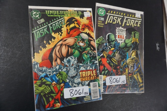 Two for One Money: Justice League Task Force #30 & #33 (1993-1996) DC Comics
