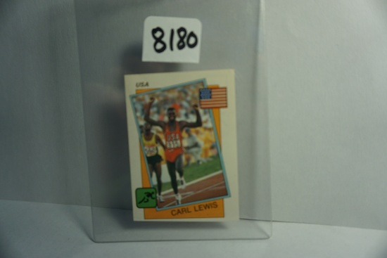 SCARCE: 1986 Panini Supersport (Italian) #2 CARL LEWIS USA ROOKIE Album Sticker