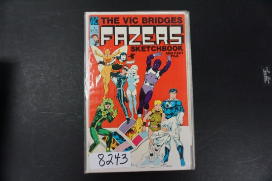 Vic Bridges: Fazers Sketchbook and Fact File, AC Comics, One Shot, 1986