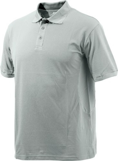 BERETTA WOMEN'S SILVER PIGEON POLO ASH & SILVER MEDIUM, Retail $89, NEW, Italia, These Tend to Run