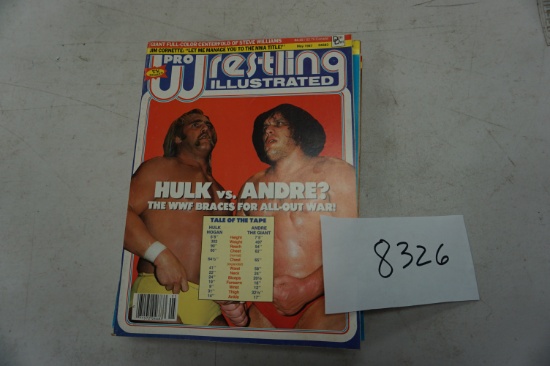 TEN (10) Issues of Pro Wrestling Illustrated Ranging from 1987 to 1989, All One Money
