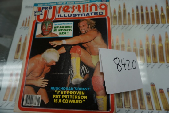 Thirteen (13) Issues of Pro Wrestling Illustrated Ranging from 1981 to 1982, All One Money