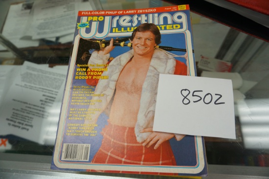 TWELVE (12) Issues of Pro Wrestling Illustrated  from the year 1983, All One Money