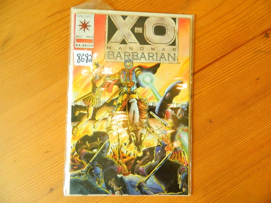 X-O Manowar #9, Valiant Comics. Barbarian