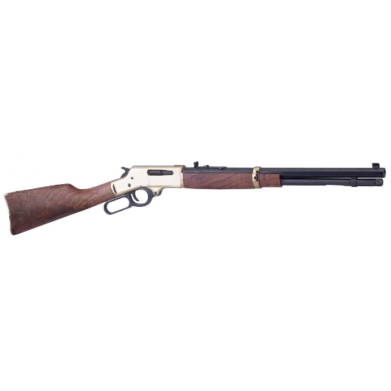 Henry Repeating Arms, Lever Action, 30-30, 20" Octagon Barrel, Brass Receiver H009B